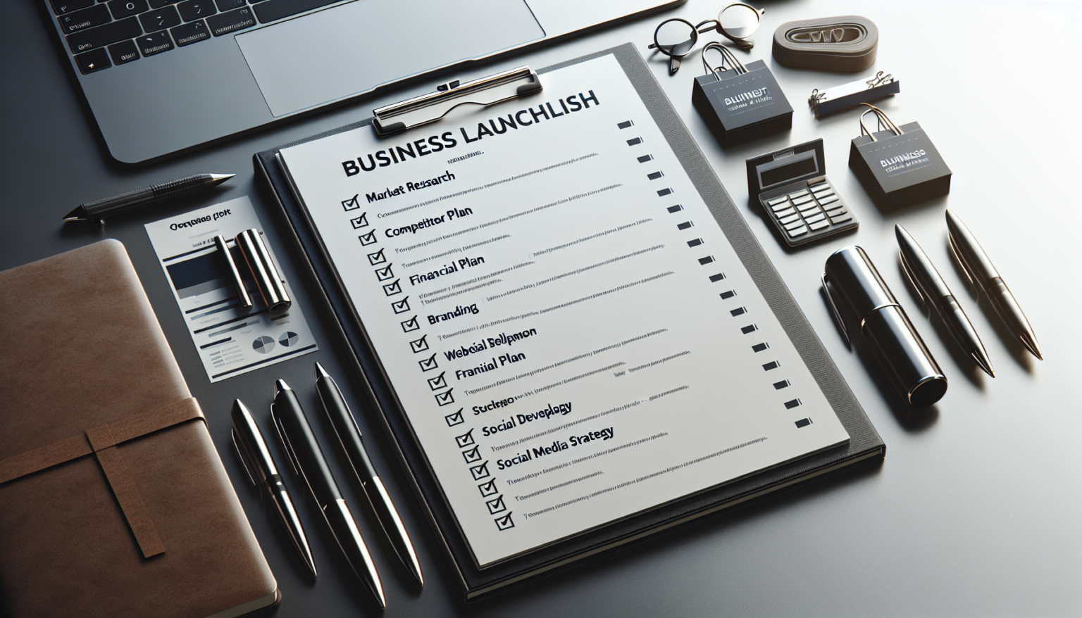 business launch checklist